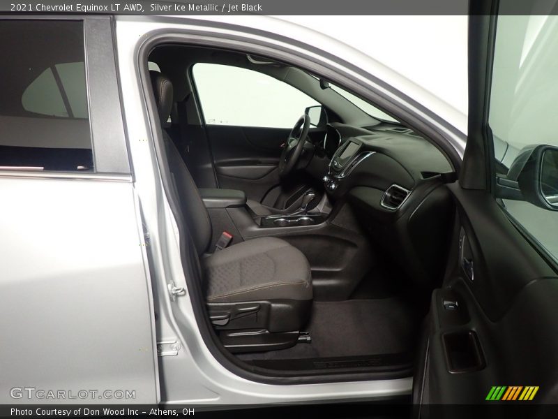 Silver Ice Metallic / Jet Black 2021 Chevrolet Equinox LT AWD