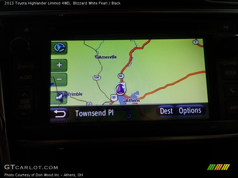 Blizzard White Pearl / Black 2013 Toyota Highlander Limited 4WD