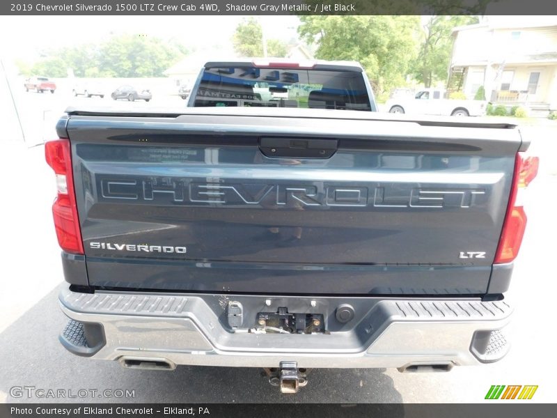 Shadow Gray Metallic / Jet Black 2019 Chevrolet Silverado 1500 LTZ Crew Cab 4WD