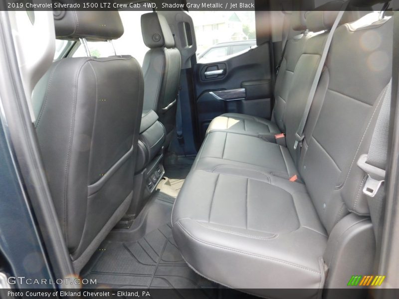 Shadow Gray Metallic / Jet Black 2019 Chevrolet Silverado 1500 LTZ Crew Cab 4WD