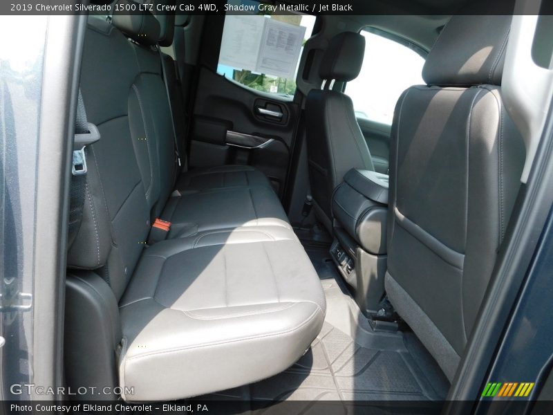 Shadow Gray Metallic / Jet Black 2019 Chevrolet Silverado 1500 LTZ Crew Cab 4WD