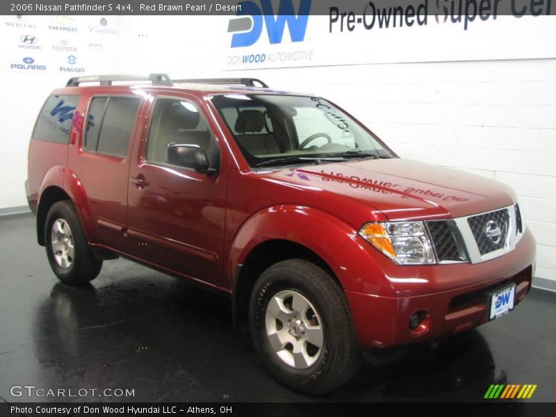 Red Brawn Pearl / Desert 2006 Nissan Pathfinder S 4x4