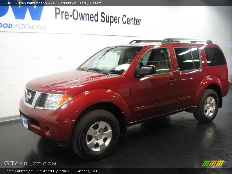 Red Brawn Pearl / Desert 2006 Nissan Pathfinder S 4x4