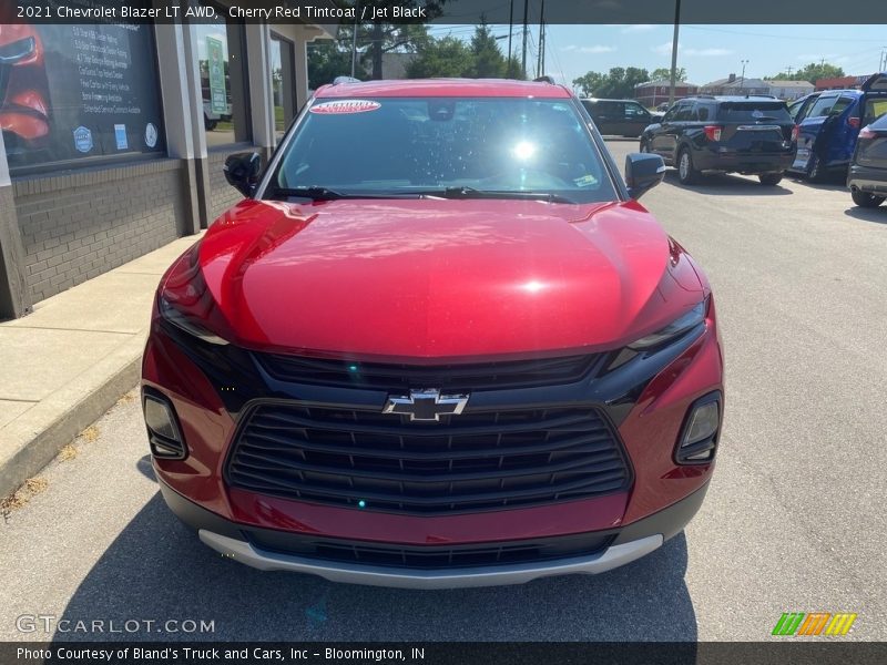 Cherry Red Tintcoat / Jet Black 2021 Chevrolet Blazer LT AWD