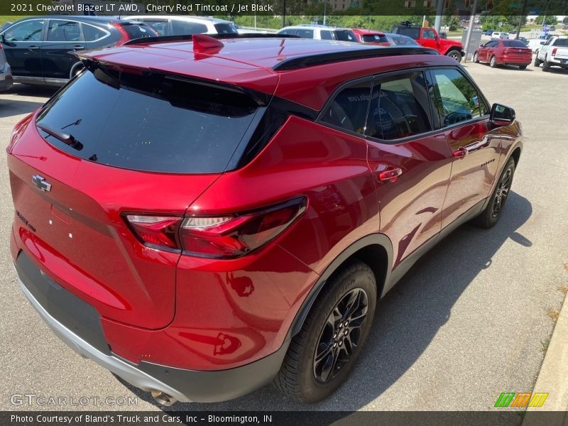 Cherry Red Tintcoat / Jet Black 2021 Chevrolet Blazer LT AWD