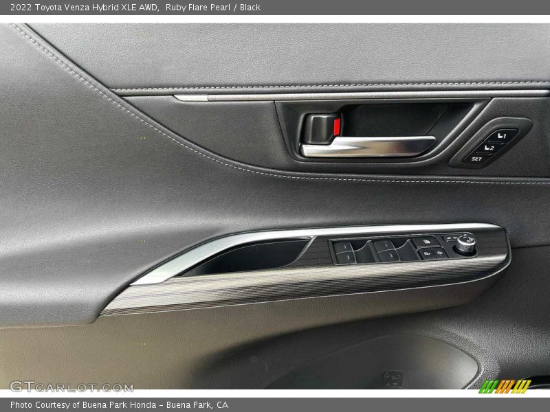 Door Panel of 2022 Venza Hybrid XLE AWD