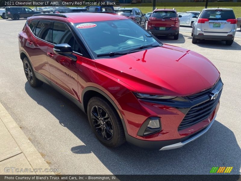 Cherry Red Tintcoat / Jet Black 2021 Chevrolet Blazer LT AWD