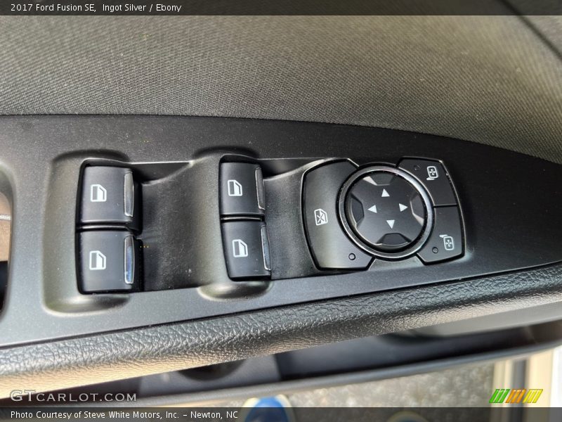 Ingot Silver / Ebony 2017 Ford Fusion SE