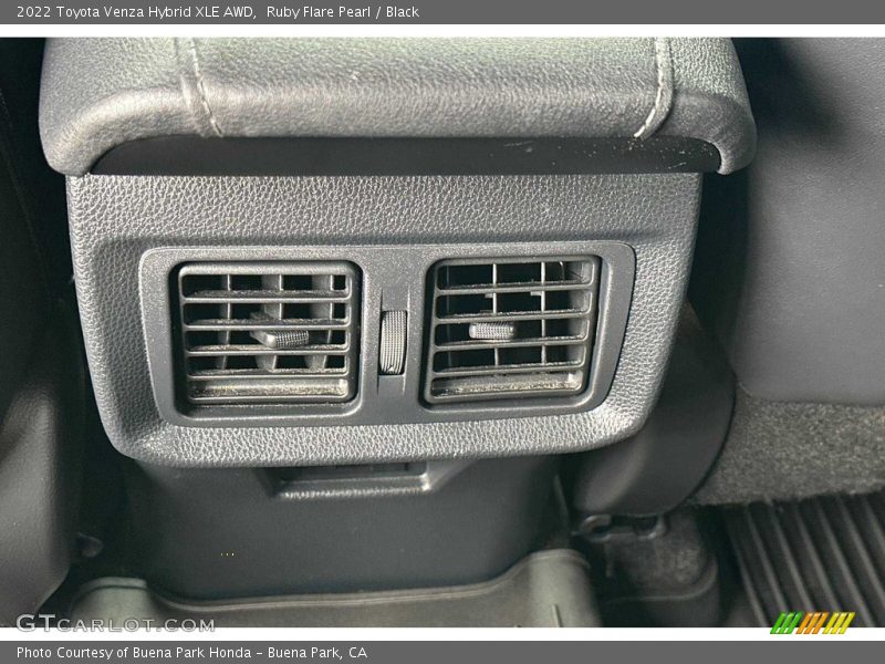 Ruby Flare Pearl / Black 2022 Toyota Venza Hybrid XLE AWD