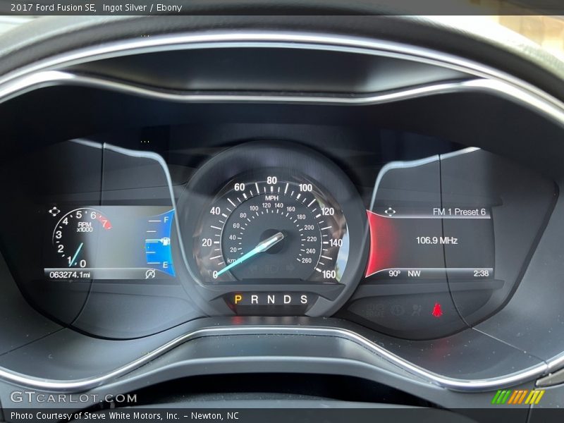  2017 Fusion SE SE Gauges