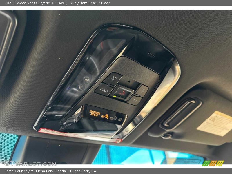 Ruby Flare Pearl / Black 2022 Toyota Venza Hybrid XLE AWD