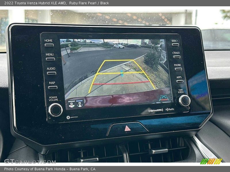 Ruby Flare Pearl / Black 2022 Toyota Venza Hybrid XLE AWD
