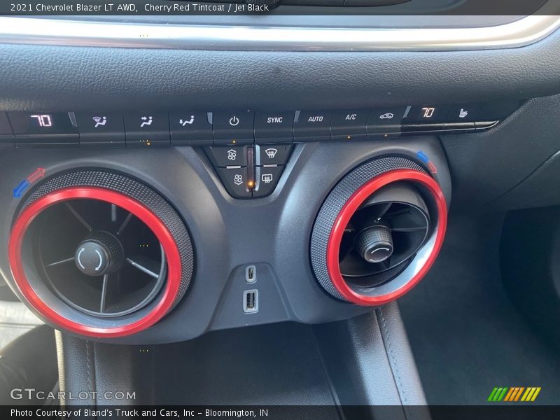 Cherry Red Tintcoat / Jet Black 2021 Chevrolet Blazer LT AWD
