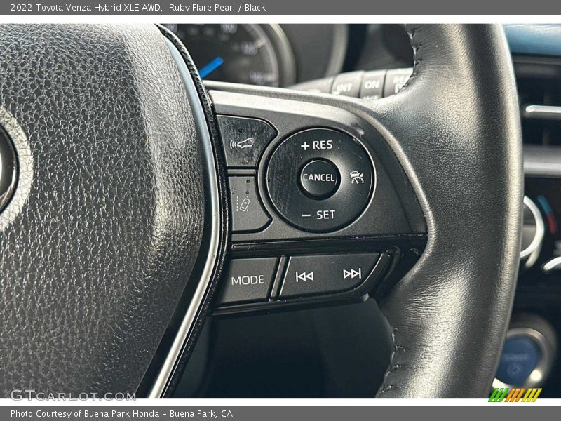  2022 Venza Hybrid XLE AWD Steering Wheel