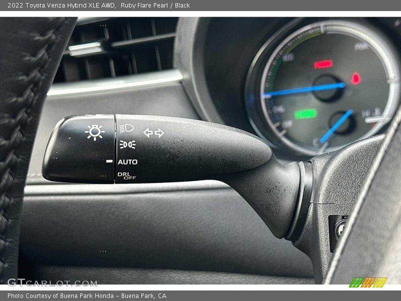 Controls of 2022 Venza Hybrid XLE AWD