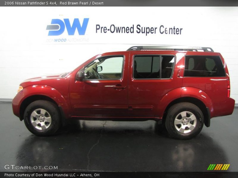 Red Brawn Pearl / Desert 2006 Nissan Pathfinder S 4x4
