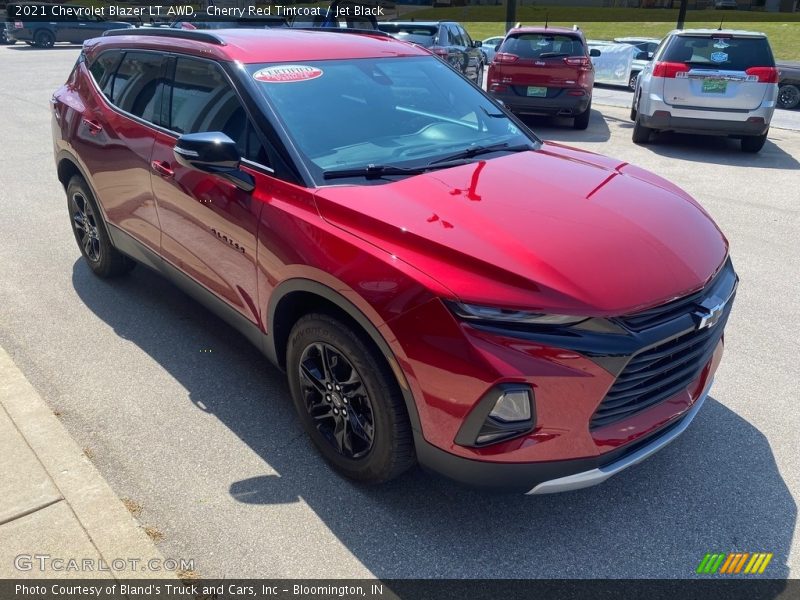 Cherry Red Tintcoat / Jet Black 2021 Chevrolet Blazer LT AWD