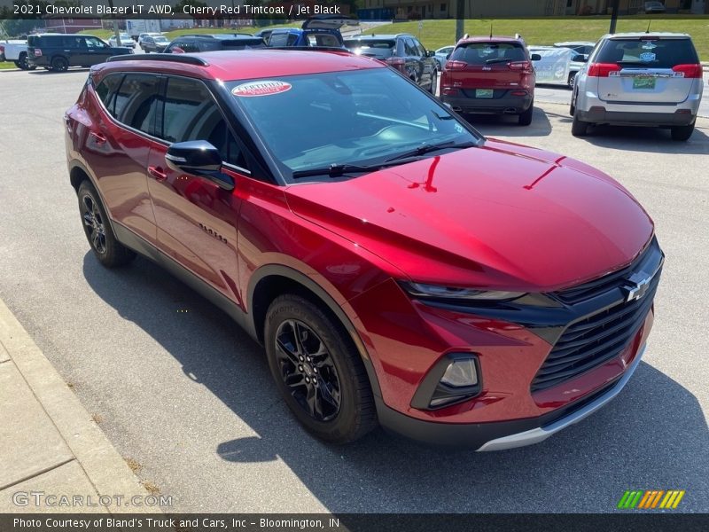 Cherry Red Tintcoat / Jet Black 2021 Chevrolet Blazer LT AWD