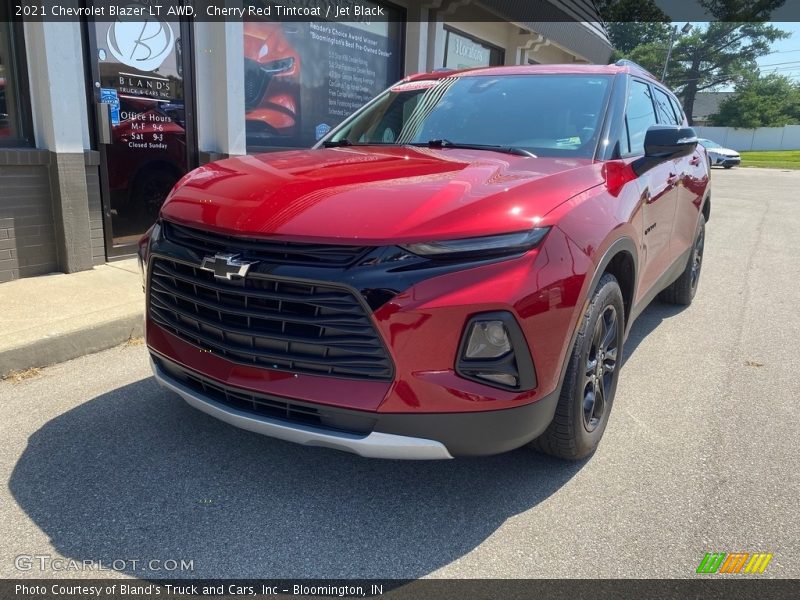 Cherry Red Tintcoat / Jet Black 2021 Chevrolet Blazer LT AWD