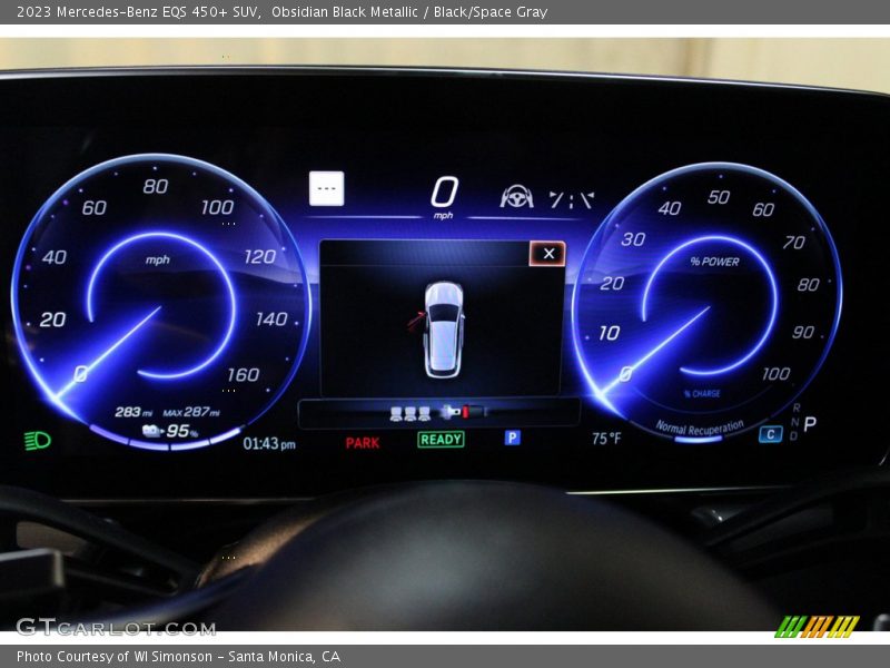  2023 EQS 450+ SUV 450+ SUV Gauges