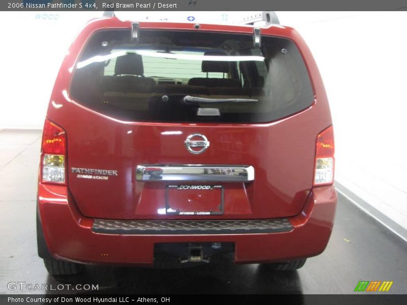 Red Brawn Pearl / Desert 2006 Nissan Pathfinder S 4x4