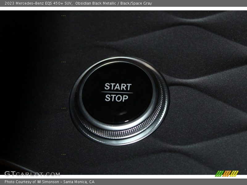 Obsidian Black Metallic / Black/Space Gray 2023 Mercedes-Benz EQS 450+ SUV
