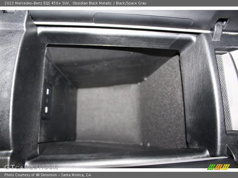 Obsidian Black Metallic / Black/Space Gray 2023 Mercedes-Benz EQS 450+ SUV
