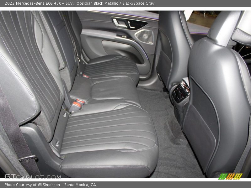 Rear Seat of 2023 EQS 450+ SUV