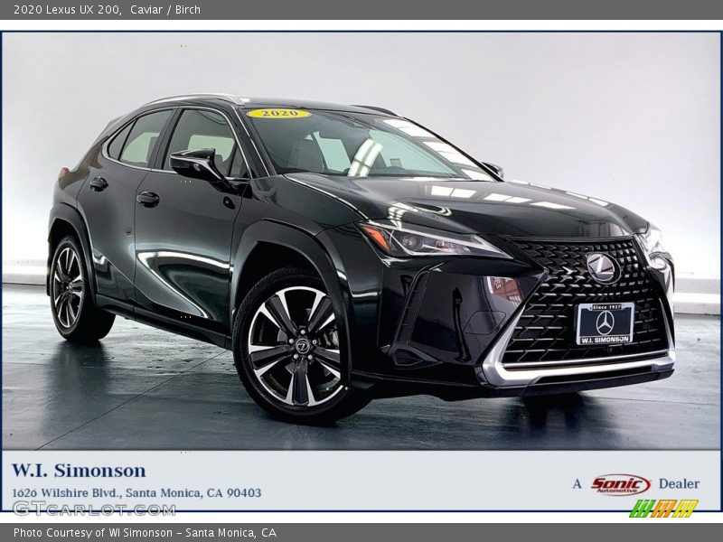 Caviar / Birch 2020 Lexus UX 200