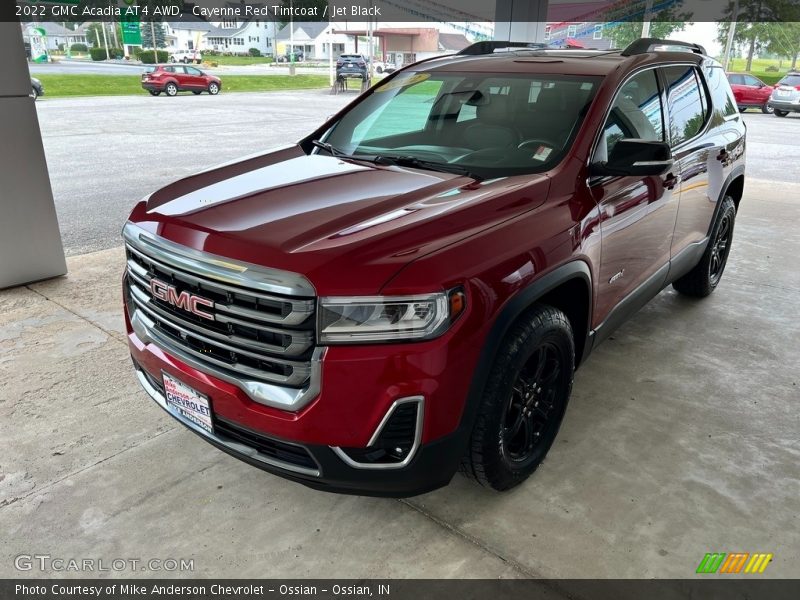 Cayenne Red Tintcoat / Jet Black 2022 GMC Acadia AT4 AWD