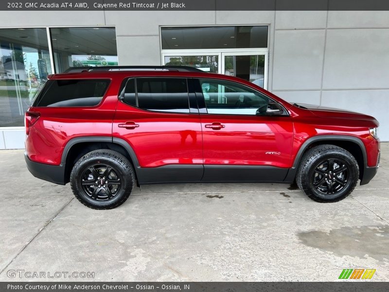 Cayenne Red Tintcoat / Jet Black 2022 GMC Acadia AT4 AWD