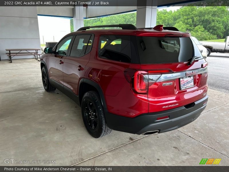 Cayenne Red Tintcoat / Jet Black 2022 GMC Acadia AT4 AWD