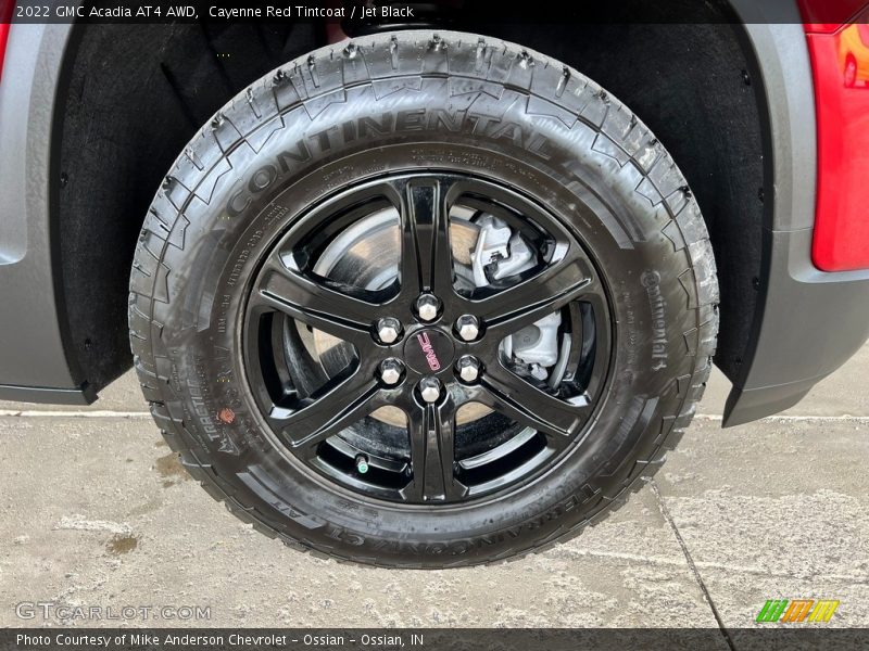 Cayenne Red Tintcoat / Jet Black 2022 GMC Acadia AT4 AWD