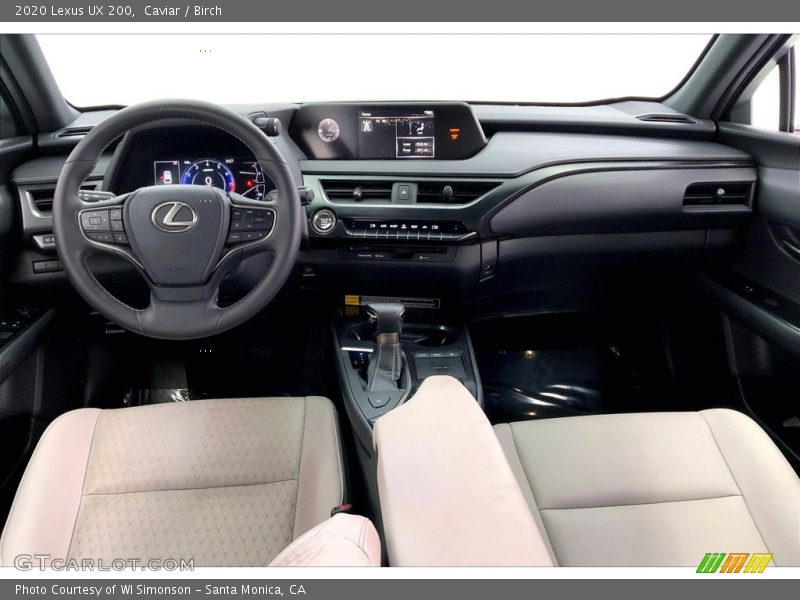 Dashboard of 2020 UX 200