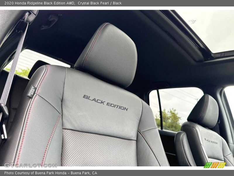 Crystal Black Pearl / Black 2020 Honda Ridgeline Black Edition AWD