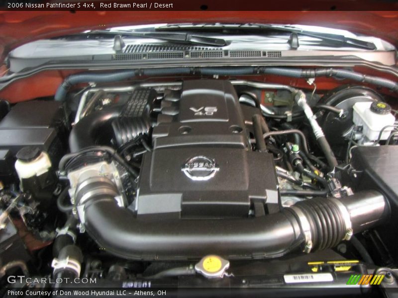 Red Brawn Pearl / Desert 2006 Nissan Pathfinder S 4x4