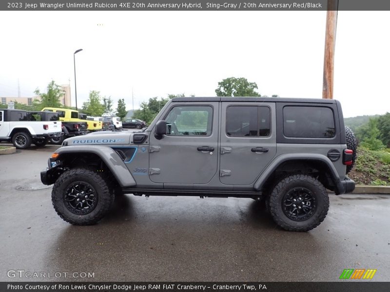  2023 Wrangler Unlimited Rubicon 4XE 20th Anniversary Hybrid Sting-Gray