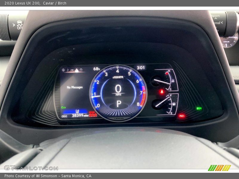  2020 UX 200 200 Gauges