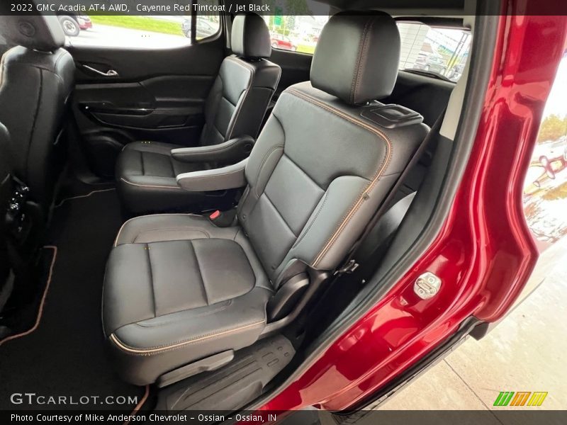 Rear Seat of 2022 Acadia AT4 AWD