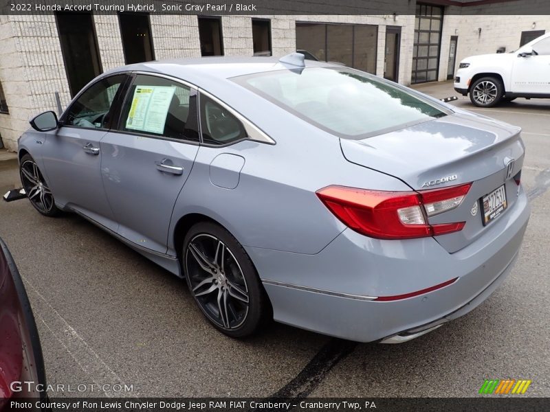 Sonic Gray Pearl / Black 2022 Honda Accord Touring Hybrid