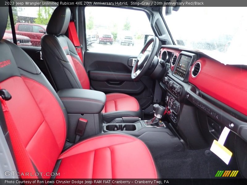 Sting-Gray / 20th Anniversary Red/Black 2023 Jeep Wrangler Unlimited Rubicon 4XE 20th Anniversary Hybrid