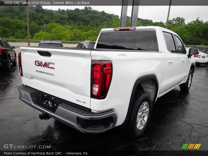 Summit White / Jet Black 2023 GMC Sierra 1500 Pickup