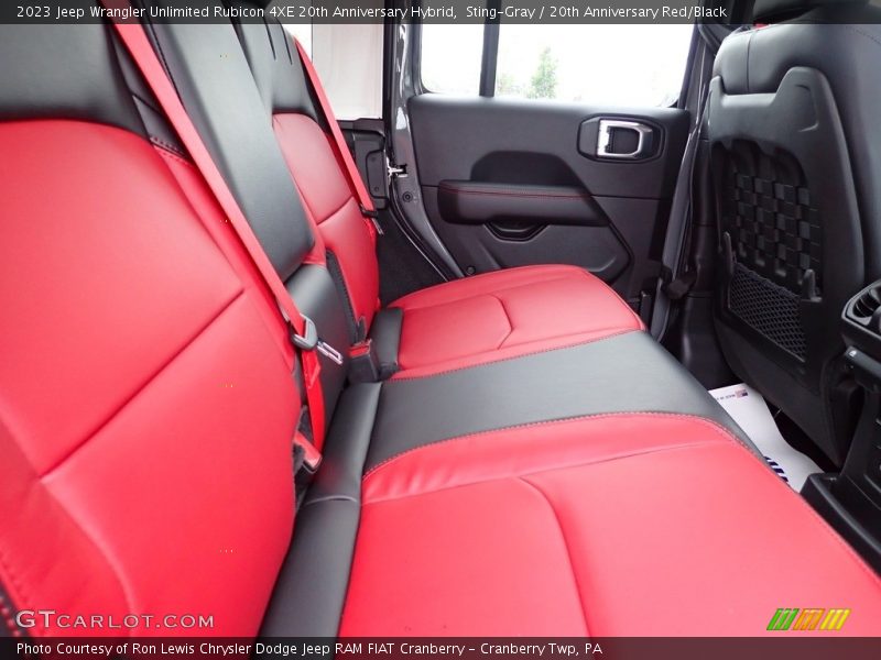 Sting-Gray / 20th Anniversary Red/Black 2023 Jeep Wrangler Unlimited Rubicon 4XE 20th Anniversary Hybrid
