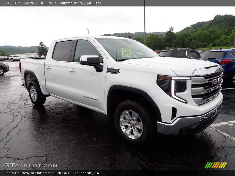 Summit White / Jet Black 2023 GMC Sierra 1500 Pickup