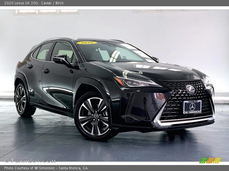 Front 3/4 View of 2020 UX 200