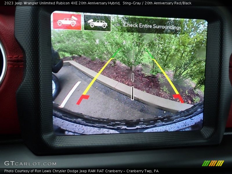 Sting-Gray / 20th Anniversary Red/Black 2023 Jeep Wrangler Unlimited Rubicon 4XE 20th Anniversary Hybrid