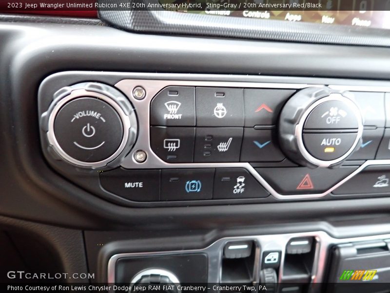 Sting-Gray / 20th Anniversary Red/Black 2023 Jeep Wrangler Unlimited Rubicon 4XE 20th Anniversary Hybrid