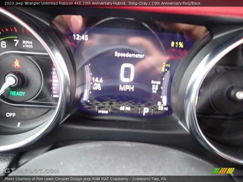 Sting-Gray / 20th Anniversary Red/Black 2023 Jeep Wrangler Unlimited Rubicon 4XE 20th Anniversary Hybrid