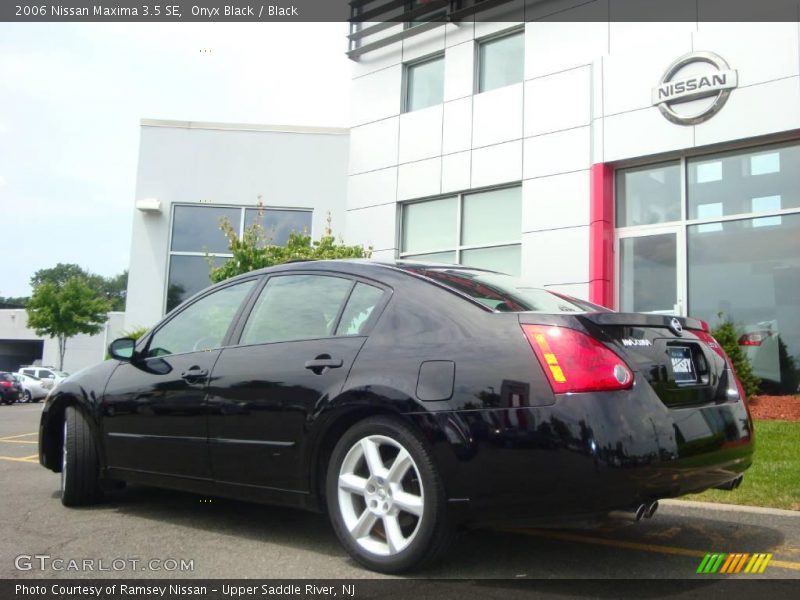 Onyx Black / Black 2006 Nissan Maxima 3.5 SE