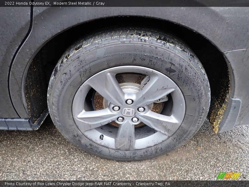 Modern Steel Metallic / Gray 2022 Honda Odyssey EX